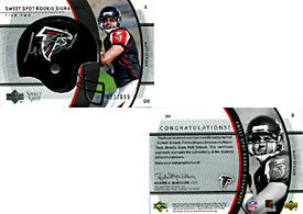 Matt Schaub Autographed / Signed 2004 Upper Deck Rookie Card