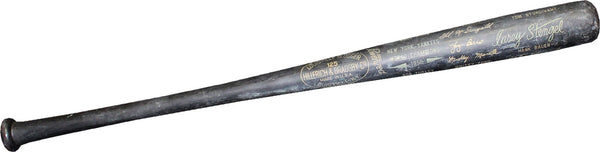 1958 New York Yankees Engraved Louisville Slugger Bat