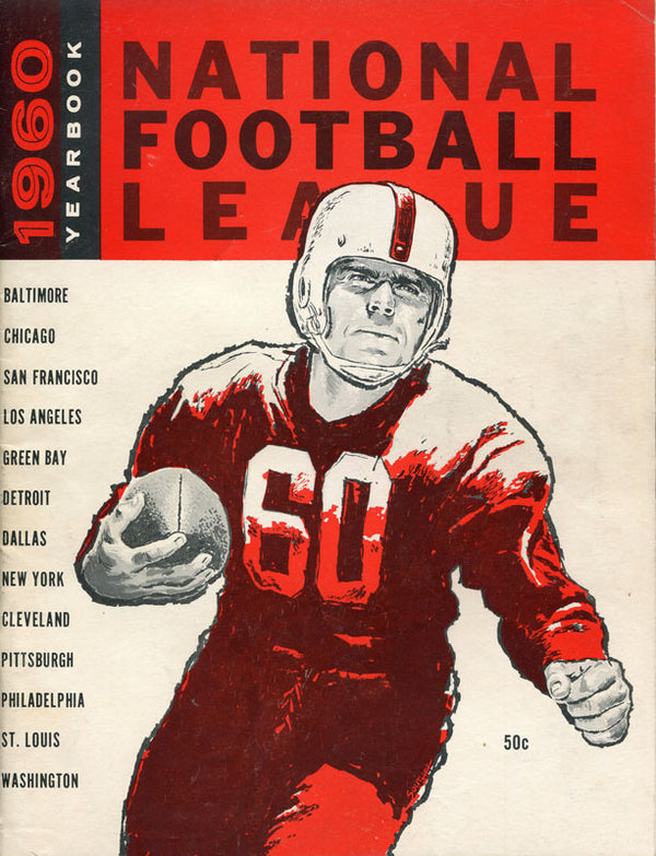 1960 National Football League Unsigned Yearbook