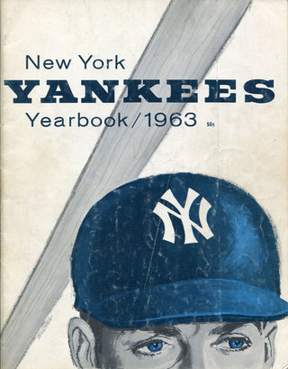 1963 New York Yankees Unsigned Program