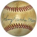 1970 All Star Autographed Baseball Sweet Spot