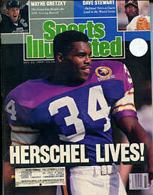 Herschel Walker Unsigned 1989 Sports Illustrated