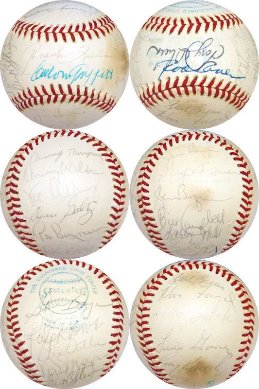 1975 Minnesota Twins Autographed Baseball