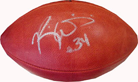 Ricky Williams Autographed / Signed Official NFL Football