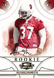 Ali Highsmith Signed 2008 Rookie Card