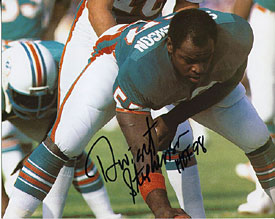 Dwight Stephenson Autographed/Signed 8x10 Photo