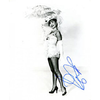 Jane Powell Autographed / Signed Celebrity Black & White 8x10 Photo