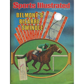 Belmont's Bizare Swindle November 14 1977 Sports Illustrated