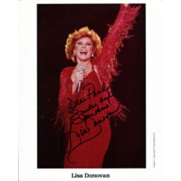 Lisa Donovan Autographed / Signed 8x10 Photo