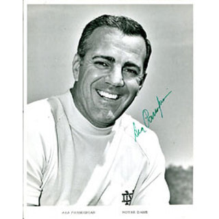 Ara Parseghian Autographed / Signed 8x10 Photo (James Spence)