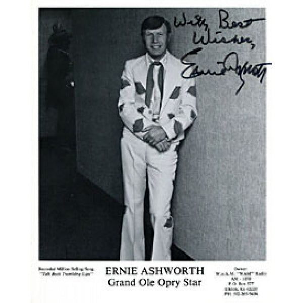 Ernie Ashworth Autographed / Signed 8x10 Photo