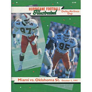 1991 Hurricane Illustrated Program