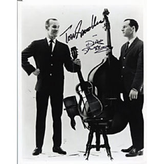 Tom & Dick Smothers Autographed / Signed 8x10 Photo