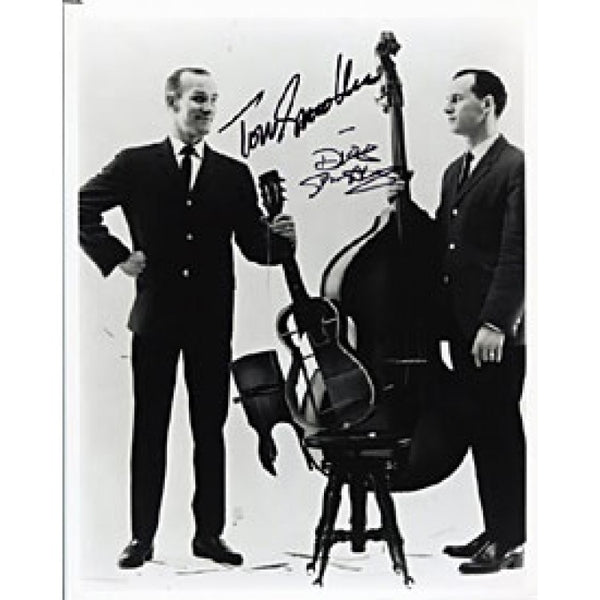 Tom & Dick Smothers Autographed / Signed 8x10 Photo