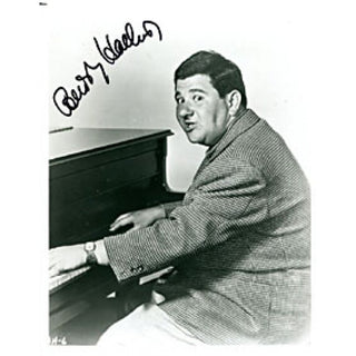 Buddy Hackett Autographed / Signed Black & White 8x10 Photo