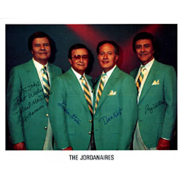 The Jordanaires Autographed / Signed 8x10 Photo