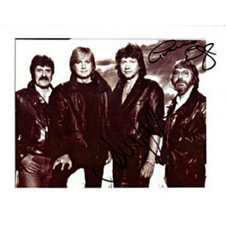 Moody Blues Autographed / Signed Celebrity 9x11 Photo