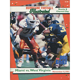 1991 Hurricane Illustrated Program