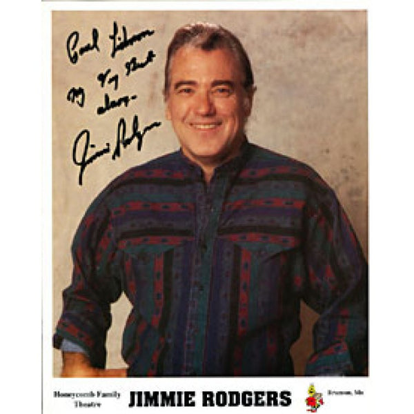 Jimmie Rodgers Autographed / Signed 8x10 Photo