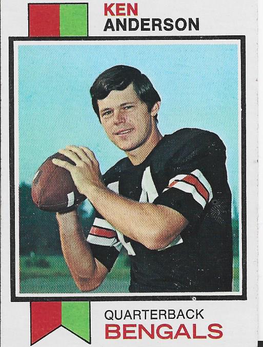Ken Anderson1973 Topps Card