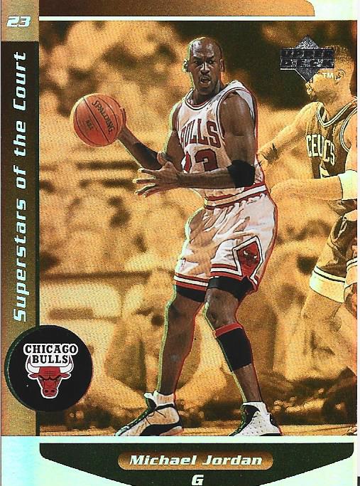 Michael Jordan 1998 Upper Deck #C1 Superstars of The Court  Card