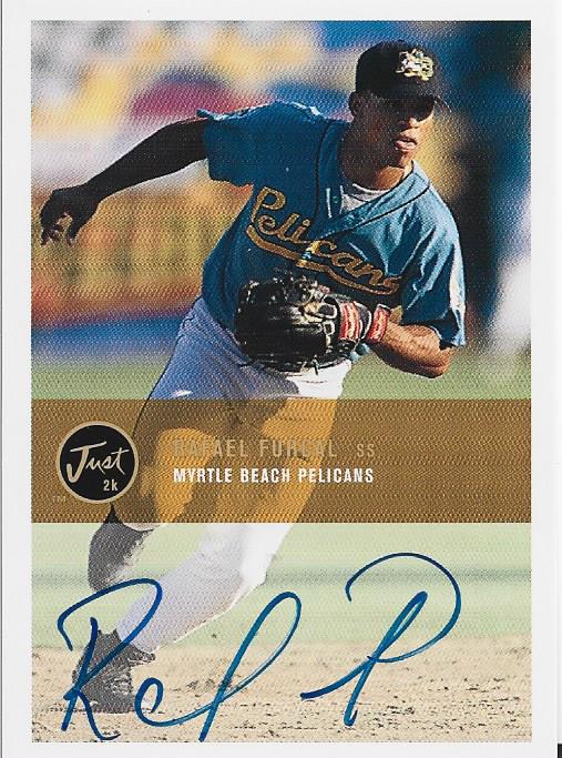 Rafael Furcal Autographed 2000 Just Card