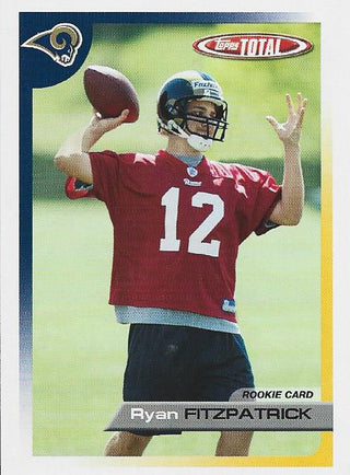 Ryan Fitzpatrick 2005 Topps Rookie Card
