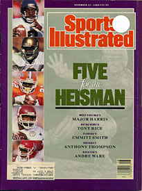 Heisman Winners Unsigned 1989 Sports Illustrated