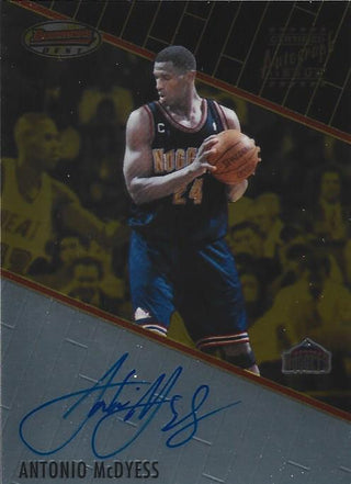 Antonio McDyess Autographed Bowman's Best Card