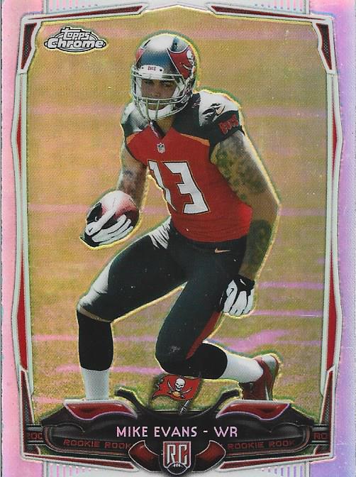 Mike Evans 2014 Topps Chrome Rookie Card