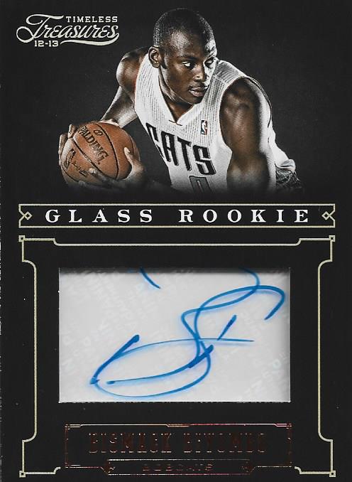 Bismack Biyombo Autographed Panini Rookie Card #419/499
