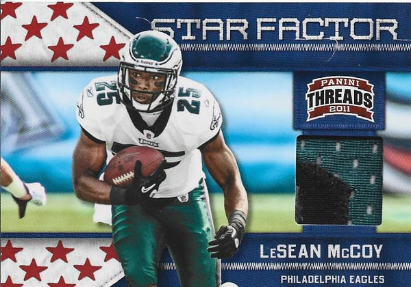 LeSean McCoy Signed Career Highlight Stat Philadelphia Eagles Jersey (JSA  COA)