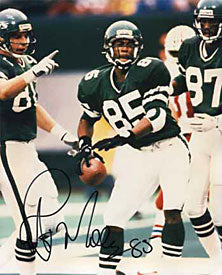 Rob Moore Autographed 8x10 Photo New York Jets