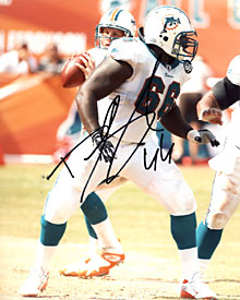 Donald Thomas Autographed / Signed Miami Dolphins 8x10 Photo