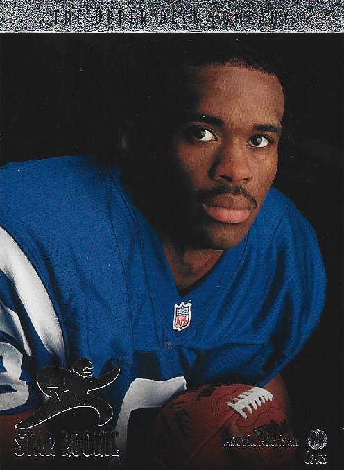 Marvin Harrison 1996 Upper Deck Rookie Card