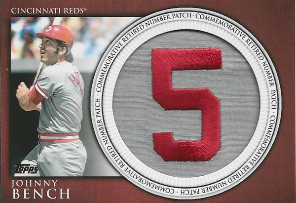 Johnny Bench 2012 Topps Patch Card