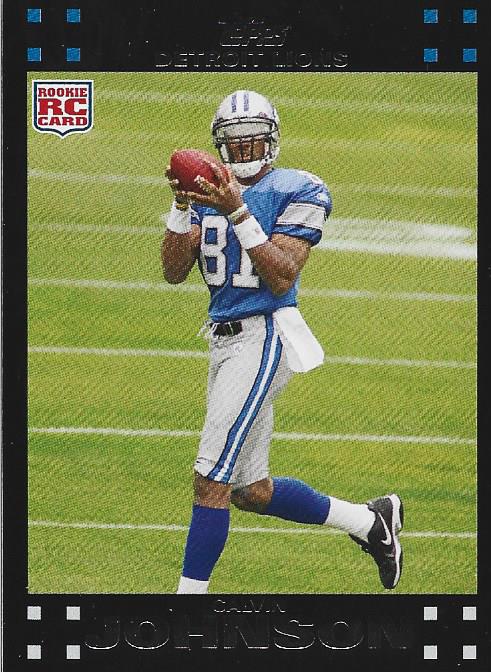 Calvin Johnson 2007 Topps Rookie Card