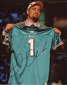 Jared Odrick Autographed/Signed 8x10 Photo