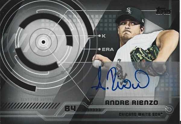 Andre Rienzo Autographed Topps Card