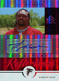 T. A. McLendon Signed 2005 UpperDeck Reflections Rookie Card