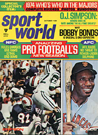 Sport World Unsigned 1974 Football Magazine