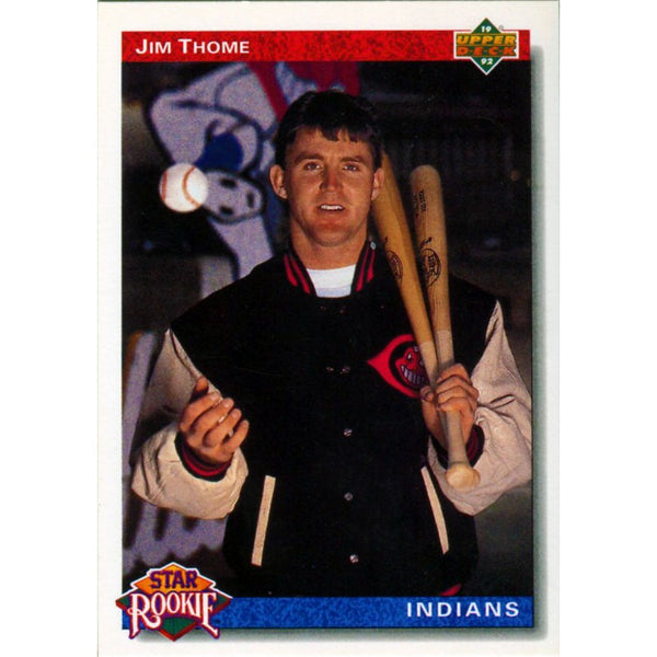 Jim Thome Unsigned 1991 Upper Deck Card