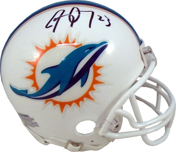 Jay Ajayi Autographed Miami Dolphins Mini Helmet 