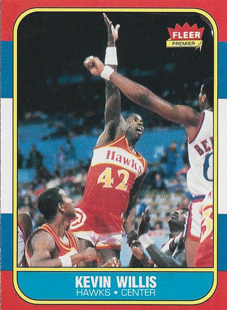 Kevin Willis 1986 Fleer Card