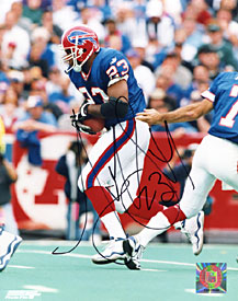 Antowain Smith Autographed / Signed Buffalo Bills Football 8x10 Photo