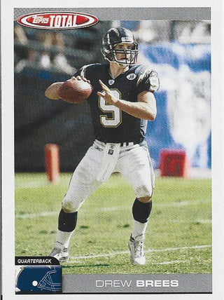 Drew Brees 2004 Topps Total Card