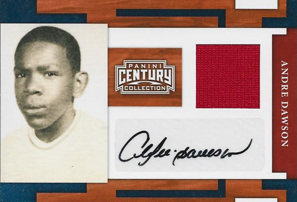 Andre Dawson 2010 Autographed Panini Jersey Card #38/50