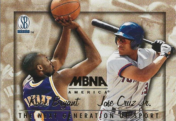 Kobe Bryant / Jose Cruz Jr 1997 Scoreboard Card