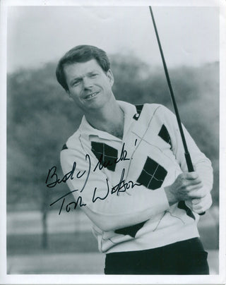 Tom Watson Autographed 8x10 Golf Photo