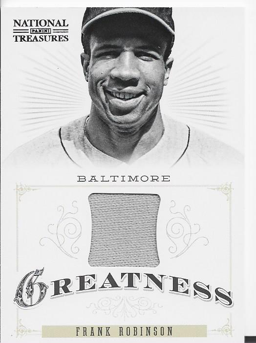 Frank Robinson Panini Jersey Card #8/25
